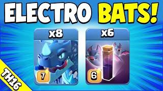 Electro Dragons + Bats = UNSTOPPABLE! TH16 Attack Strategy (Clash of Clans)