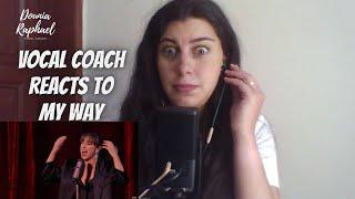 VOCAL COACH REACTS to Sydnie Christmas - My Way | BGT 2024