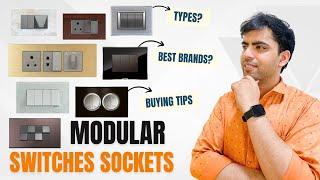 Ultimate Guide to Modular Switches and Sockets: Best Brands, Types, and Buying Tips! 