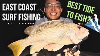 Surf Fishing At East Coast Park | What Is The Best Tide For Fishing?