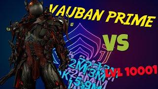 [WARFRAME] Vauban Prime  Steel Path Build |vs Level 10001 |  |  Jade Shadows Update