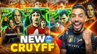 NEW J. CRUYFF 106 + TOTTI PACK OPENING + GAMEPLAY  eFootball 25 mobile