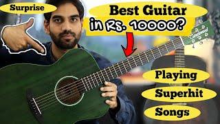 Best Guitar In Rs.10000 in India ? Playing Superhit Songs - Tanglewood Guitar Review - Aadat Chooloo