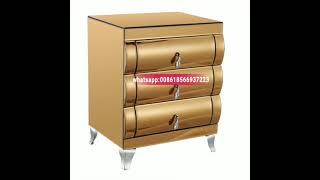 Rose Gold Wall Mirror / Mirrored Nightstand Wholesale ONLY