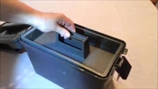 Plano 1612 Deep Water Resistant Field Box Review, A good ammo box for me that is water resistant and