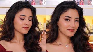 Full Face Of Drugstore Makeup | Glam Look | Somya Gupta