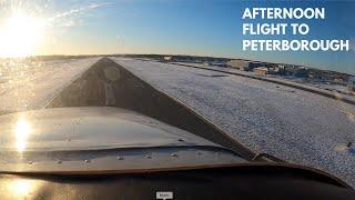 BUSY ATC! | Afternoon Flight | Oshawa Executive Airport (CYOO) to Peterborough (CYPQ) | Cessna 172