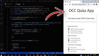 Creating Quiz App Using JavaScript -  Project Review