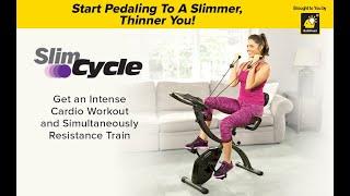 As Seen On TV Slim Cycle Stationary Bike by Bulbhead, Most Comfortable Exercise Machine Online 