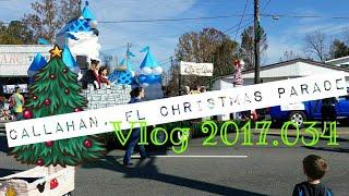 Vlog 2017.034 | SMALL TOWN CHRISTMAS PARADE | Callahan, FL