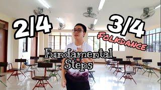 BASIC FOLKDANCE STEPS | 3/4 TIME SIGNATURE
