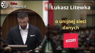 Łukasz Litewka -  o unijnej sieci danych