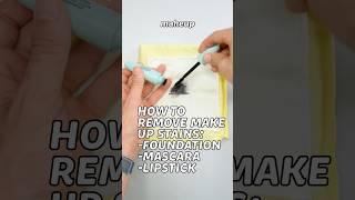 How To Remove Makeup Stains #stainremoval #diy #makeup