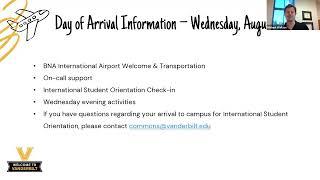 Preparation for International Student Orientation Webinar 2023