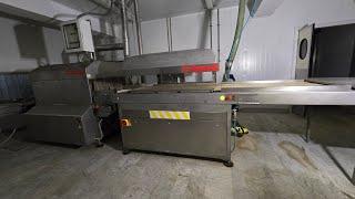 Saccardo Dublin 1300 vacuum packaging system and  heat-shrinking TU 1300  - Impianto Sottovuoto