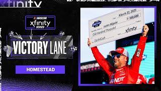 Justin Allgaier recaps wild Homestead overtime finish | NASCAR