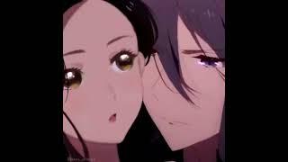They are a perfect couple. #砂糖林檎 #edit #anime #ムーンフラワー #challefenchalle #saramikawa #Sara_x_Challe