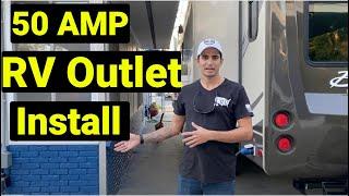 Installing a 50 Amp RV outlet at your home - Why Not RV: Episode 2