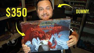 I blew $350 on a sealed D&D 2nd Edition Starter Set......let's open it!