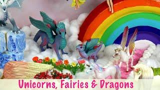 Unicorn, Fairy & Dragon Kid’s Diorama!