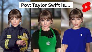 Taylor Swift POV Shorts Compilation (Barista, Firefighter, Apple Store, Librarian, etc.)