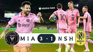 Lionel Messi Scores Twice As Inter Miami Beats Nashville SC 3 - 1