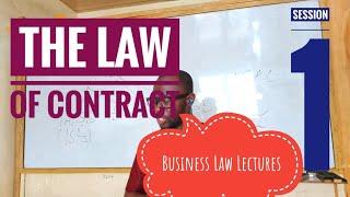 Business Law Lectures - The Law of Contract 1 | ICAG | ACCA | Nhyira Premium