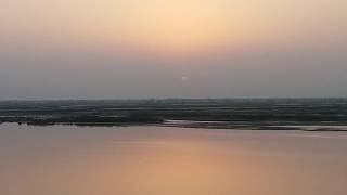 Jhelum River View at Dawn From Thal Area of Pakistan