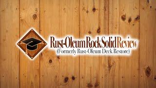 Rust-Oleum Rock Solid Review 2025 | DeckStainHelp com