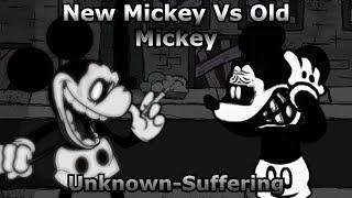 FNF | New Mickey Vs Old Mickey | Cover Unknown-Suffering | Wednesday Infidelity | Mods/Hard/Sunday|