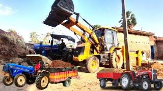 Jcb Tractor XZ is live Jcb working on mitti