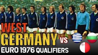 WEST GERMANY  Euro 1976 Qualification All Matches Highlights | Road to Yugoslavia