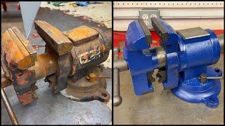 Amazing Bench Vise Restoration! (I Didn’t Know It Was Cracked!)