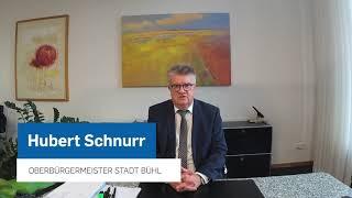 Videobotschaft Oberbürgermeister Hubert Schnurr, Stadt Bühl