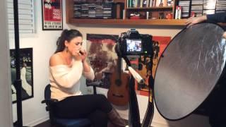 Indiara Sfair - Harmonica / Gaita -  Palhinha do Making of ;)