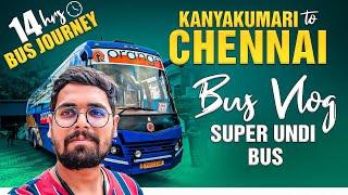 Kanyakumari To Chennai Bus Vlog | 14 Hrs Bus Journey | Health పాడైపోయింది | Bus Vlog Telugu