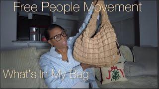 Free People  Quilted Carryall (what’s in my bag )