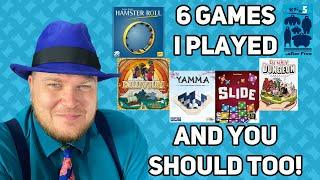 6 Games I Played and You Should Too - with Tom Vasel