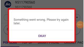 Phonepe Oops Something went wrong. Please try again later problem solve