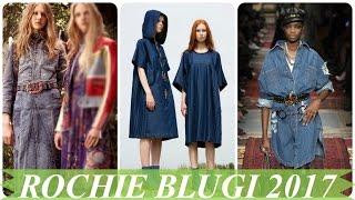 Tendinte moda 2017   rochii blugi dama de vara