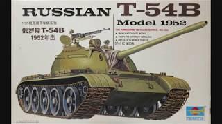 Trumpeter 1/35 Russian T-54B Model 1952 Kit# 00338