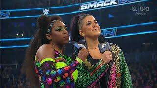 Nia Jax, Tiffany Stratton, Naomi & Bayley Segment: SmackDown September 13 2024