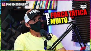 POLICIAL CONTA COMO É SER DA FORÇA TÁTICA  Cortes Queiroz Podcast, ANDREMISSIO QUEIROZ, cabo aranha