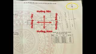 Bí quyết Xem Hướng Nhà, Hướng Đất trên sổ hồng và sổ đỏ