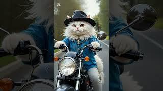 Cat Bike Driving 1M Views