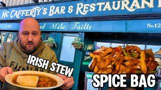 I went to a WORLD FAMOUS IRISH PUB CHAIN for some TRADITIONAL IRISH FOOD !!!