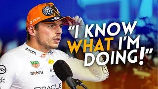 Max Verstappen FIRES BACK at Damon Hill!