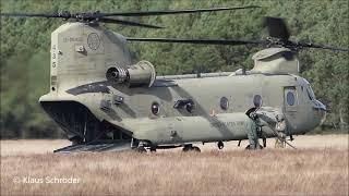 CH-47 Chinook Landung, Betankung und Start TrÜbPl Klietz