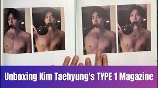 Unboxing Kim Taehyung's TYPE 1 Magazine