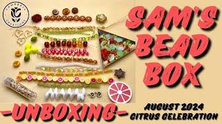 My FIRST Sam's Bead Box! Unboxing of Citrus Celebration!